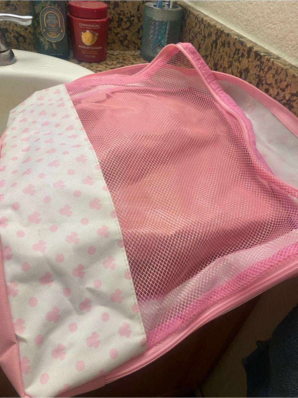 Minnie Mouse cosmetic bag
